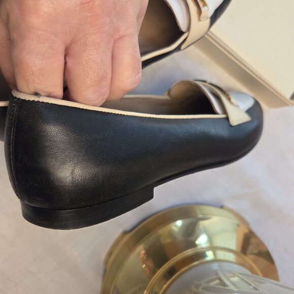 Ferragamo 3 tone flats brass buckle - Picture 14 of 14